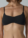 The Smooth Picot Ruched Bralette