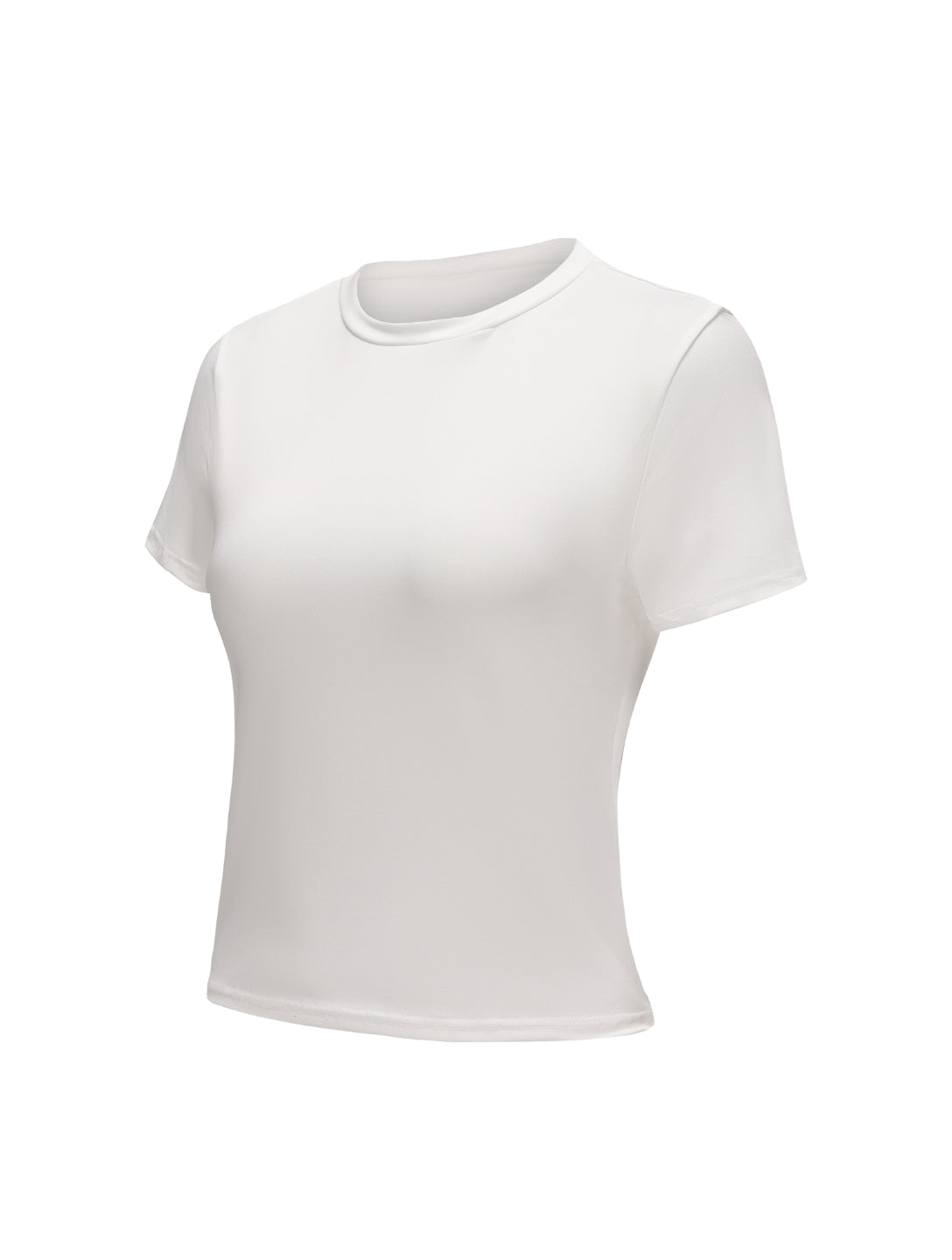 Short Sleeve Crew Neck Top