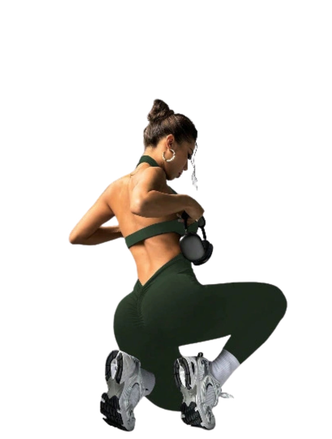 High Neck Sport Jumpsuit