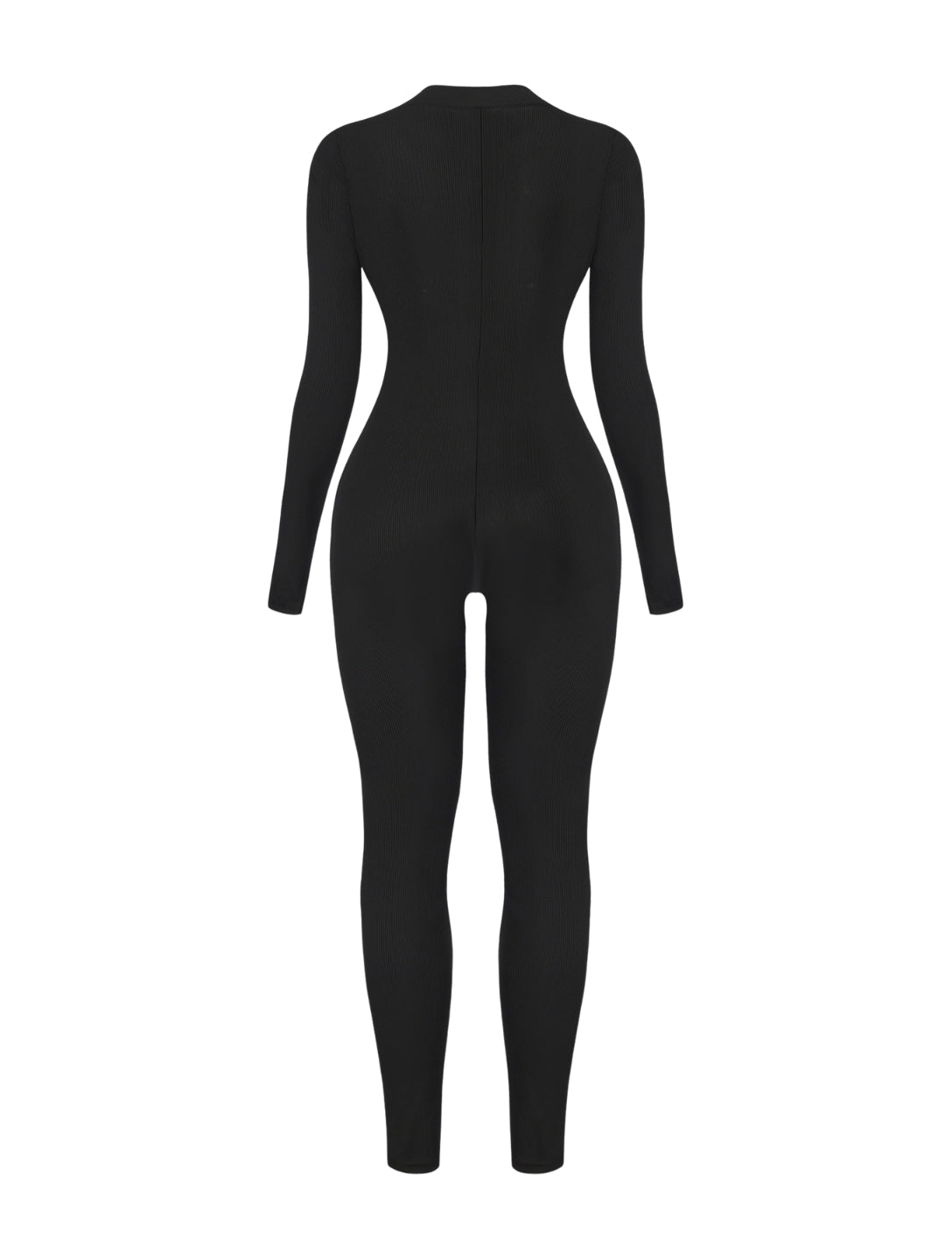 Snatched Rib Jumpsuit - HeyShape