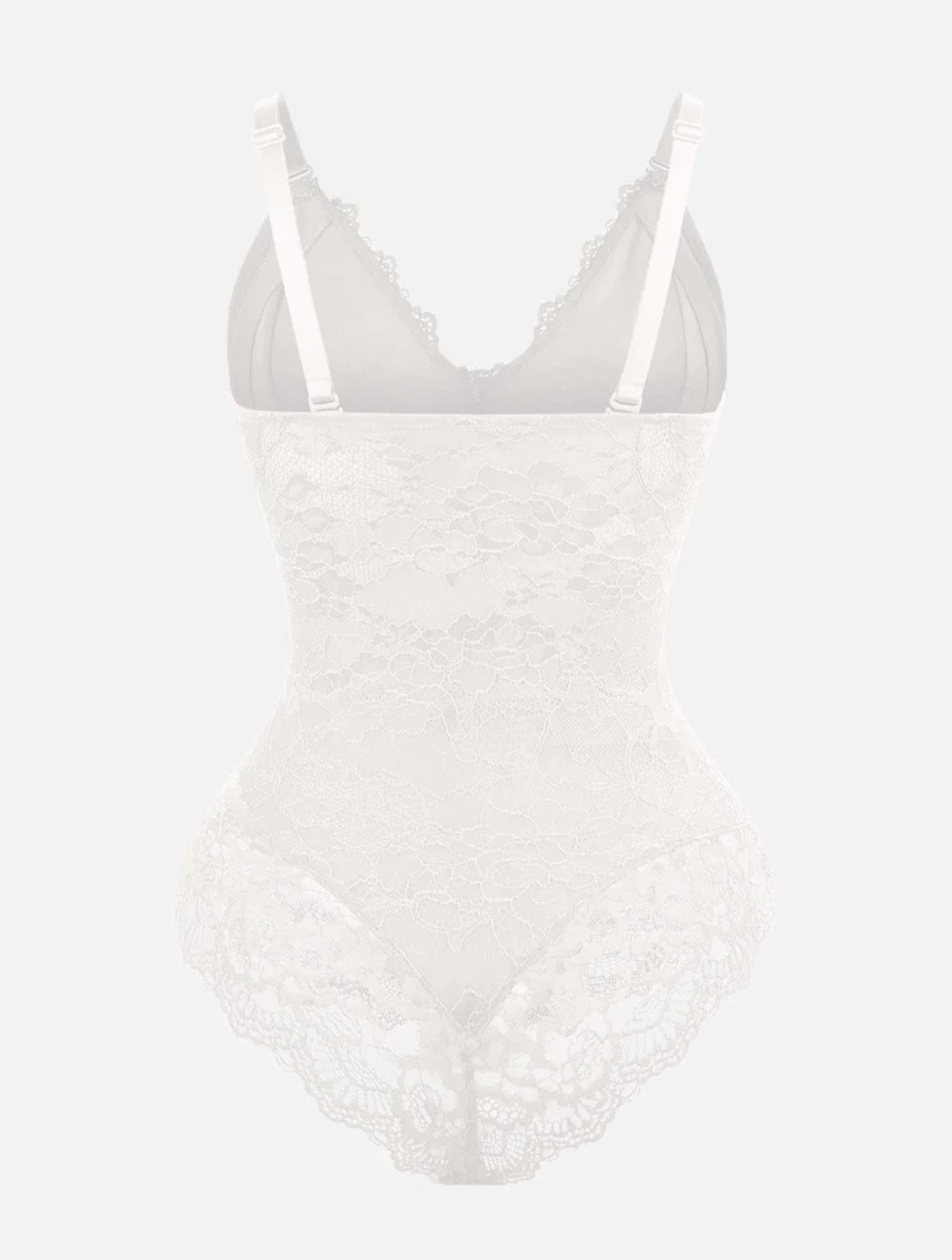 Shapewear Laced Bodysuit - HeyShape
