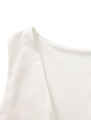 V-Neck Ruched Top - HeyShape
