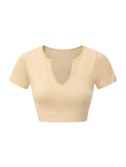 Shape me up Crop T-shirt - HeyShape