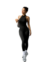 High Neck Sport Jumpsuit - HeyShape