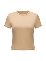 Short Sleeve Crew Neck Top
