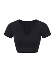 Shape me up Crop T-shirt - HeyShape