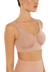 Snatched Wide Straps Bra - HeyShape