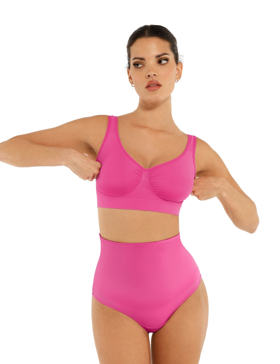Snatched Wide Straps Bra - HeyShape