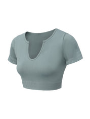 Shape me up Crop T-shirt - HeyShape