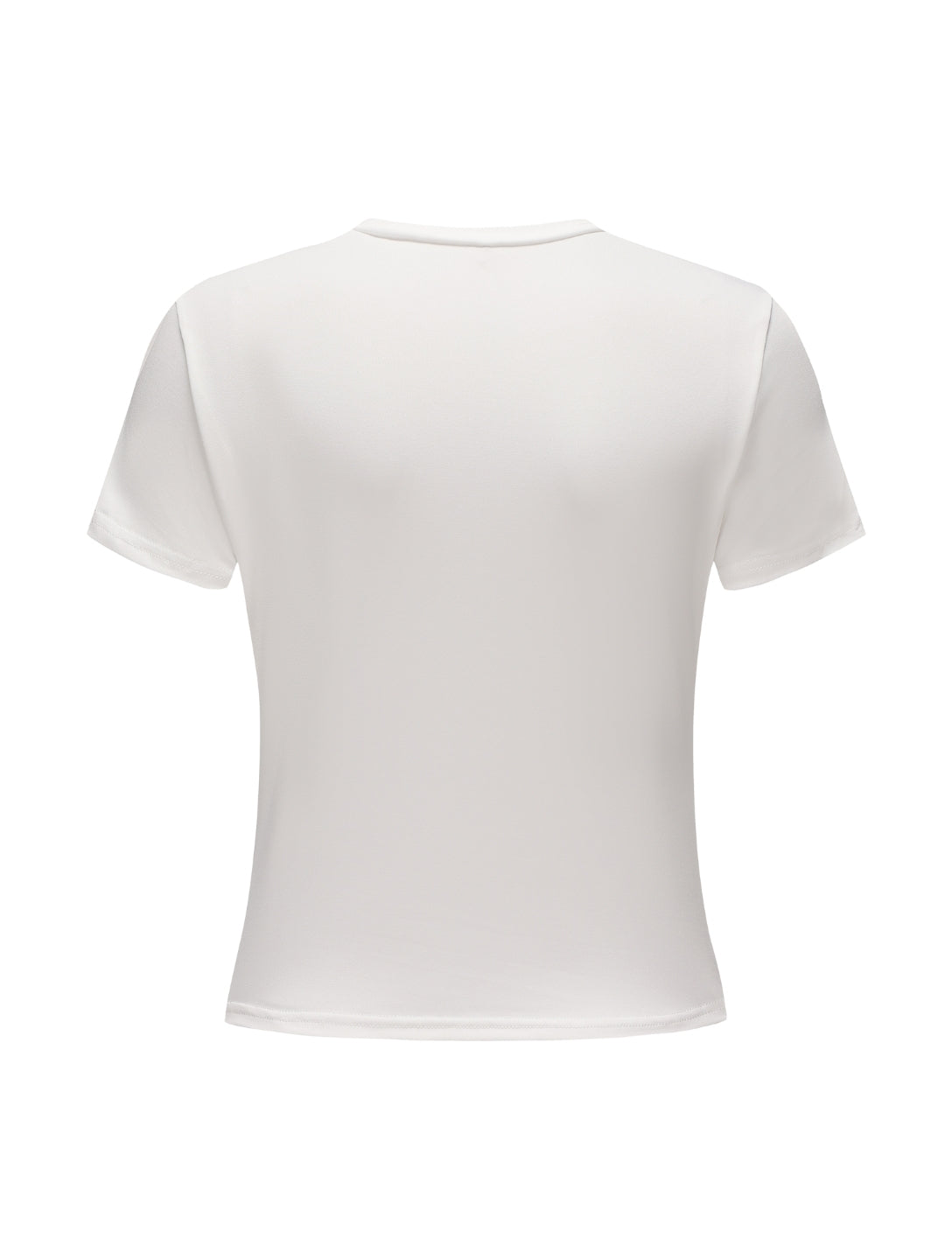 Short Sleeve Crew Neck Top