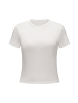 Short Sleeve Crew Neck Top