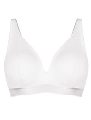 Deep V-Neck Ribbed Bralette - HeyShape