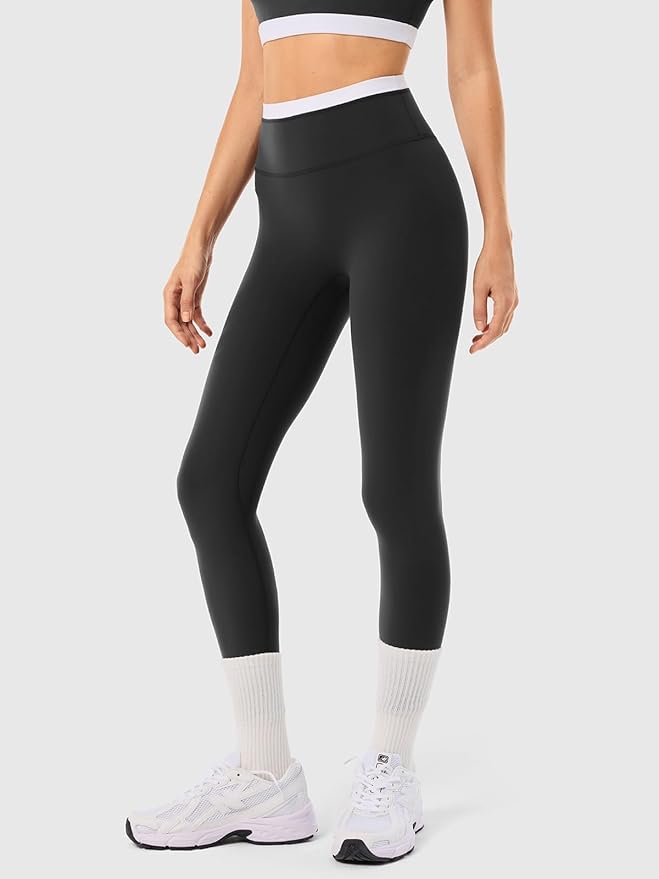 High Waisted Seamless Leggings & Double Layer Sports Bra - HeyShape
