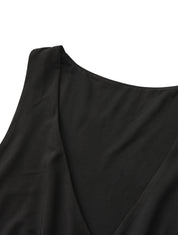 V-Neck Ruched Top - HeyShape