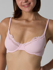 The Smooth Lace Underwire Bra - HeyShape