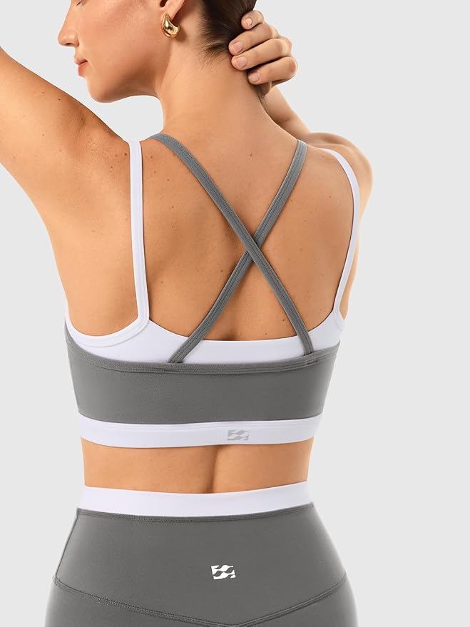 High Waisted Seamless Leggings & Double Layer Sports Bra - HeyShape