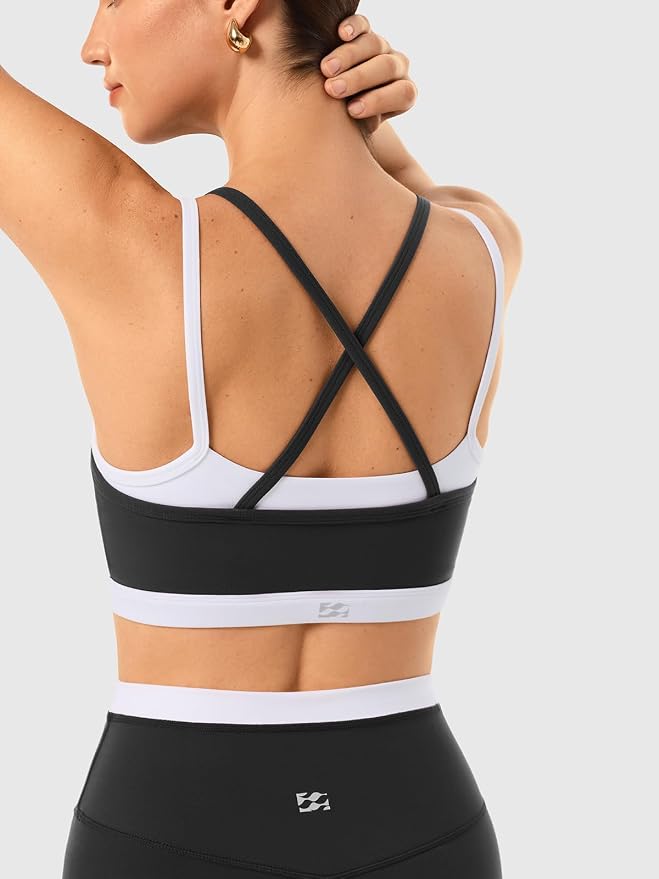 High Waisted Seamless Leggings & Double Layer Sports Bra - HeyShape