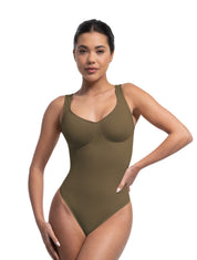 Seamless Sculpt Thong Bodysuit - HeyShape