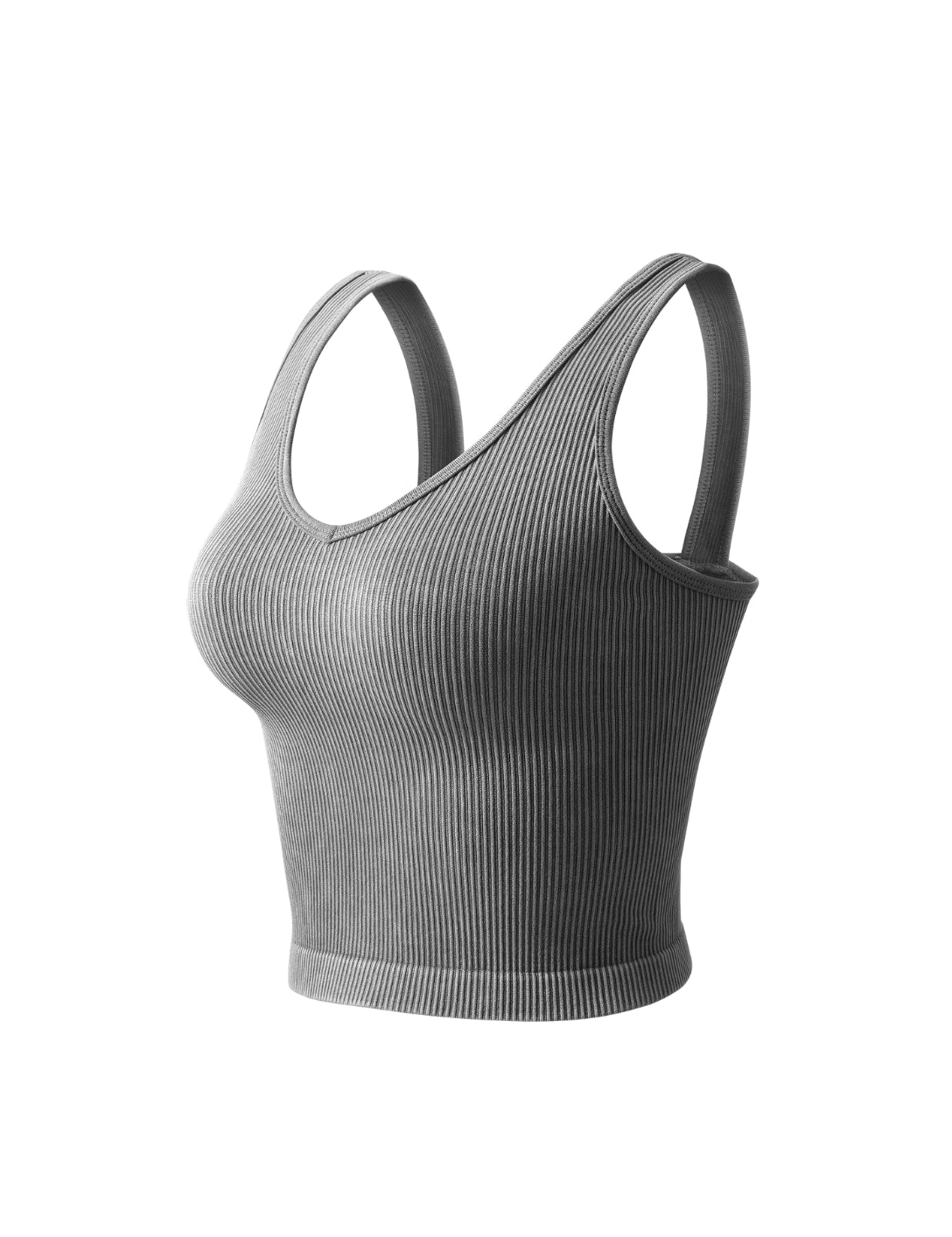 Ribbed Sculpt Crop - HeyShape