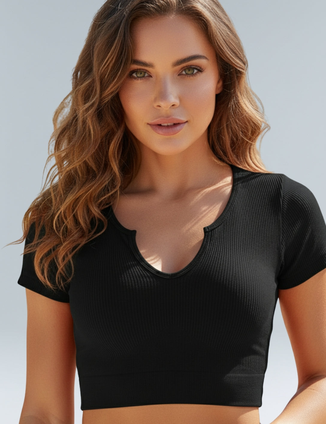 Shape me up Crop T-shirt - HeyShape