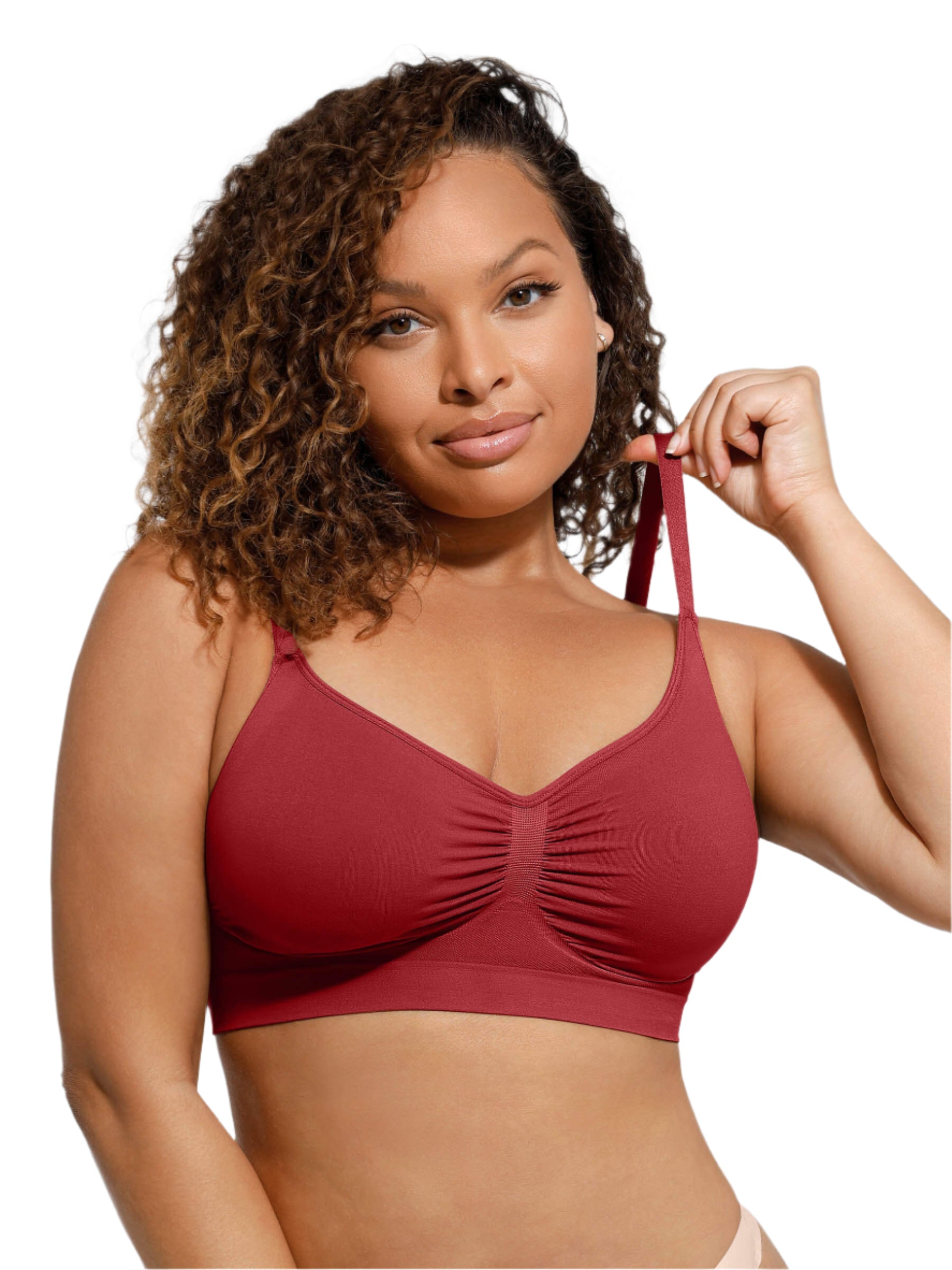 HeyShape-Snatched-Seamless-Bra-Dark Red V1