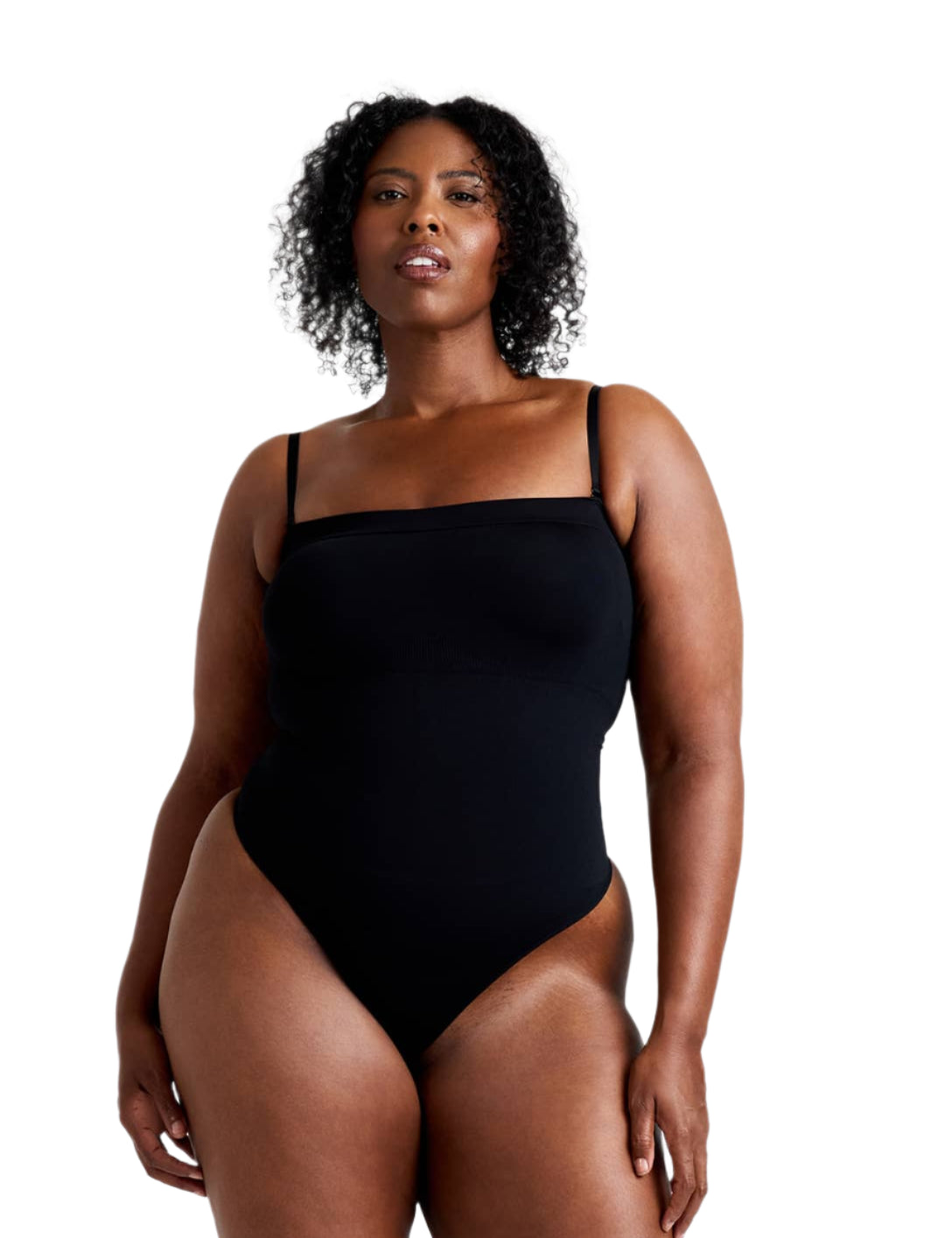 Strapless Thong Bodysuit - HeyShape