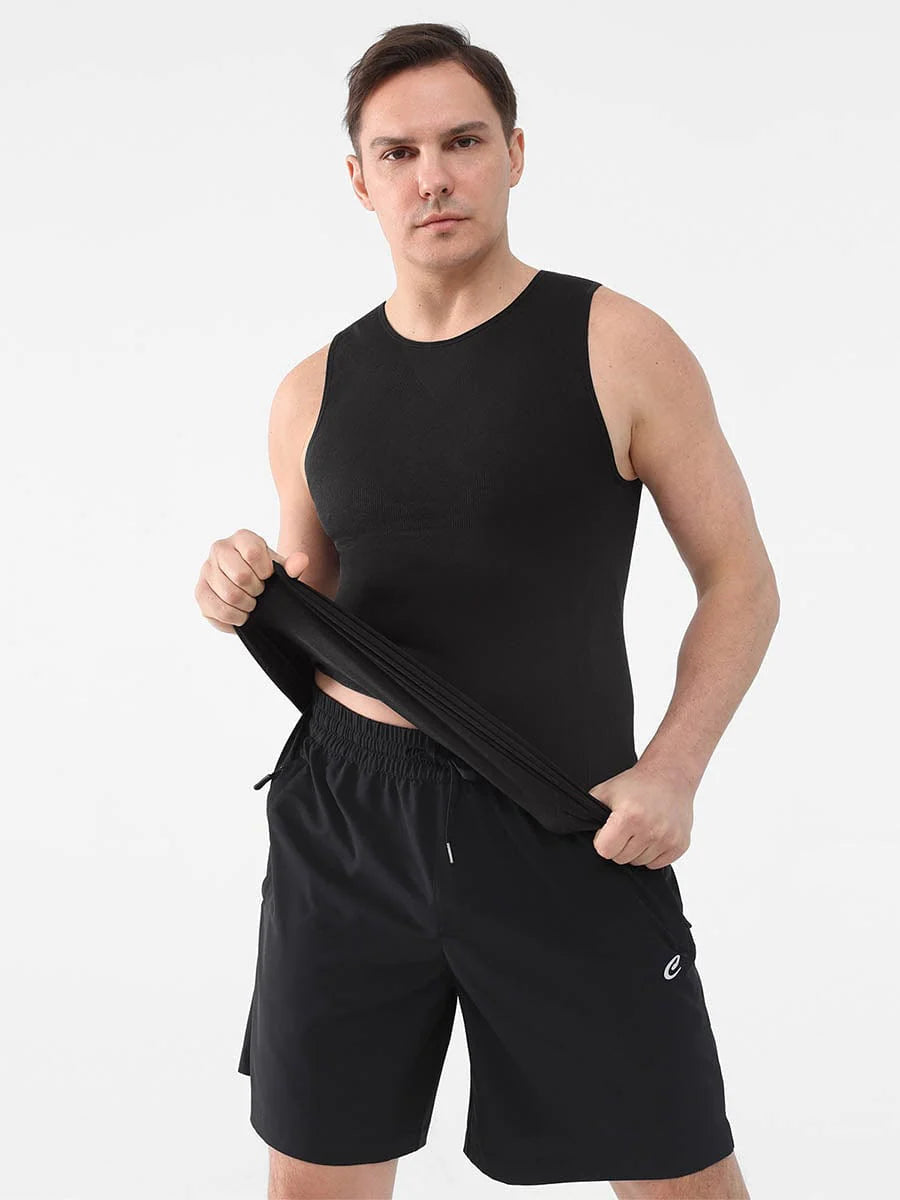 Men’s Seamless Shaping Top - HeyShape