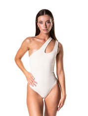One Shoulder Shapewear Bodysuit - HeyShape