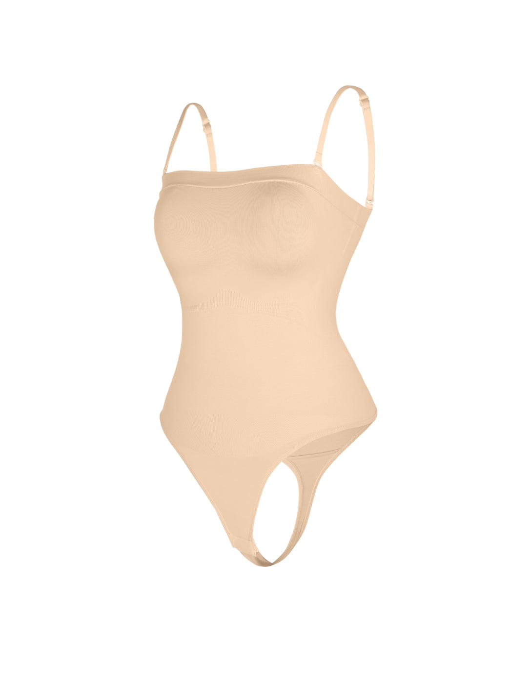 Strapless Thong Bodysuit - HeyShape